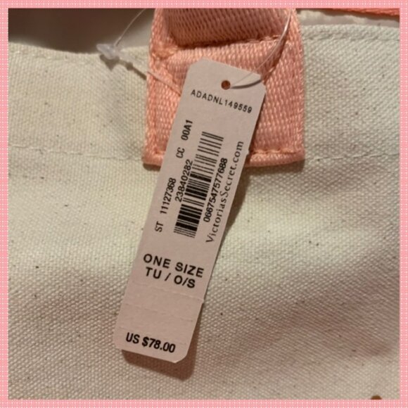 NWT Victoria Secret tote with insulated cooler! - Picture 5 of 6
